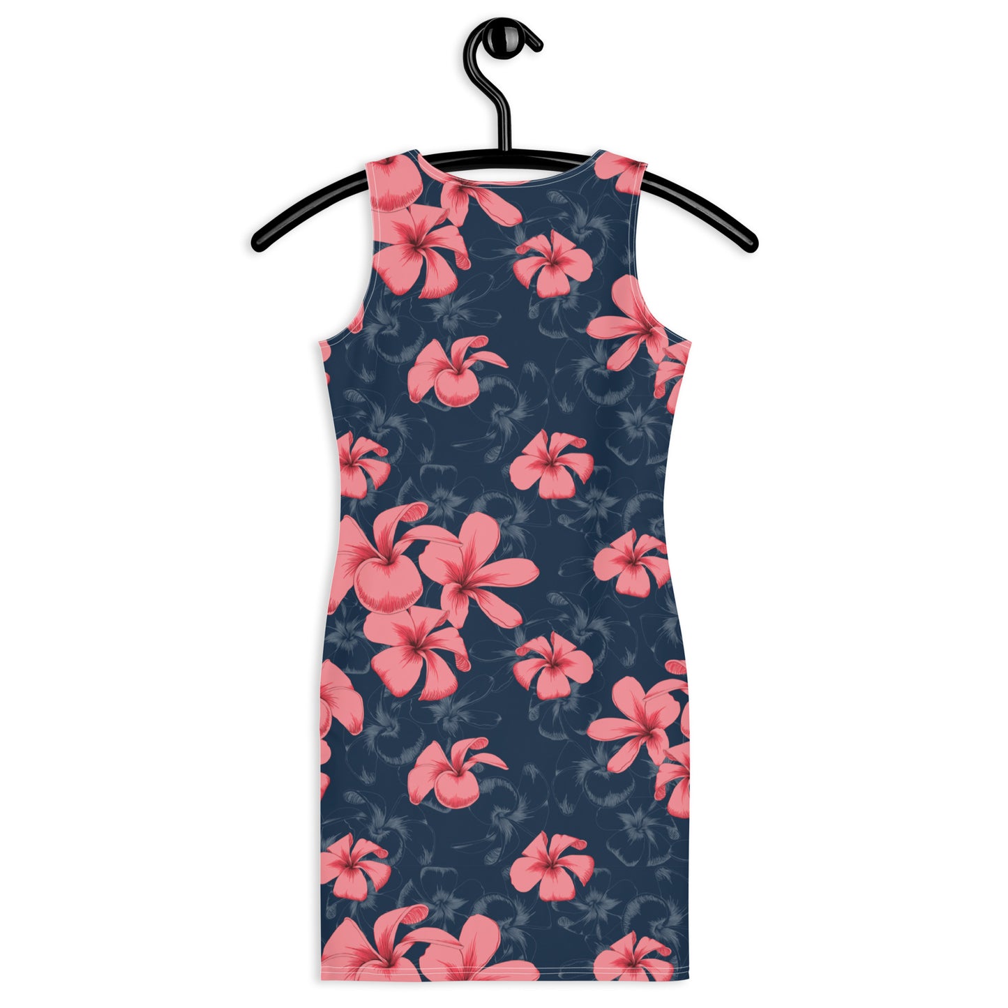 Tight Dress Cut & Sew Rosy Flowers
