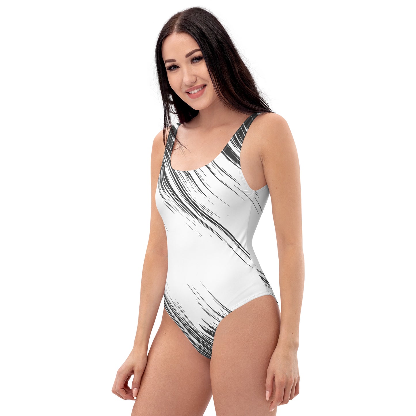 One-Piece Swimsuit Black Shades