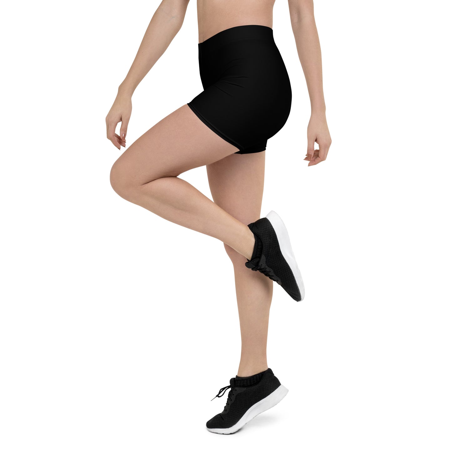 Legging Shorts Yoga &amp; Fitness Schwaarz