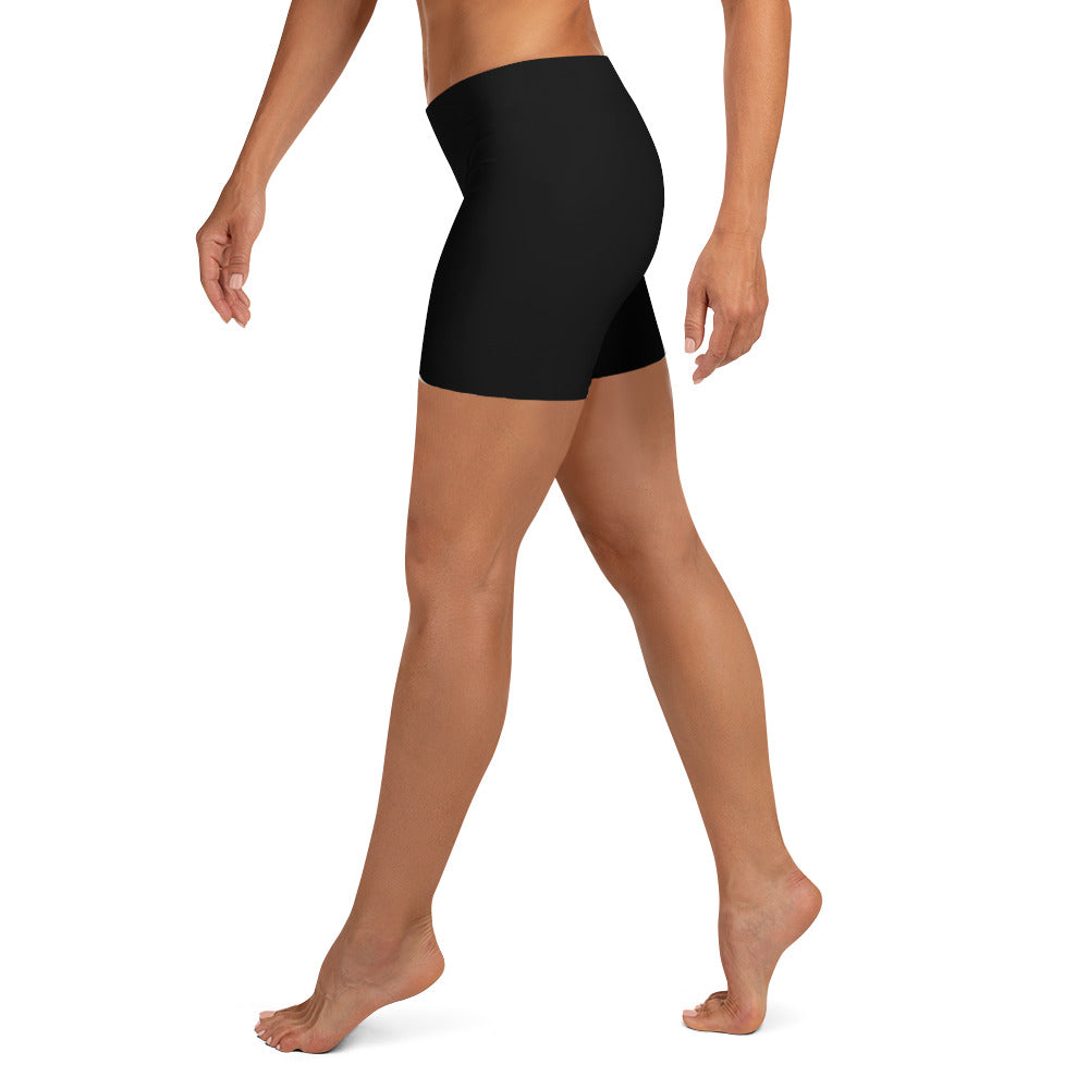 Legging Shorts Yoga &amp; Fitness Schwaarz