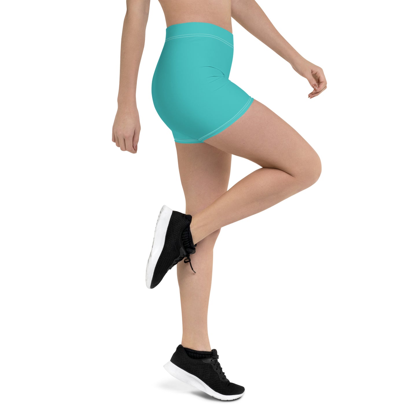 Legging Shorts Yoga & Fitness Turquoise