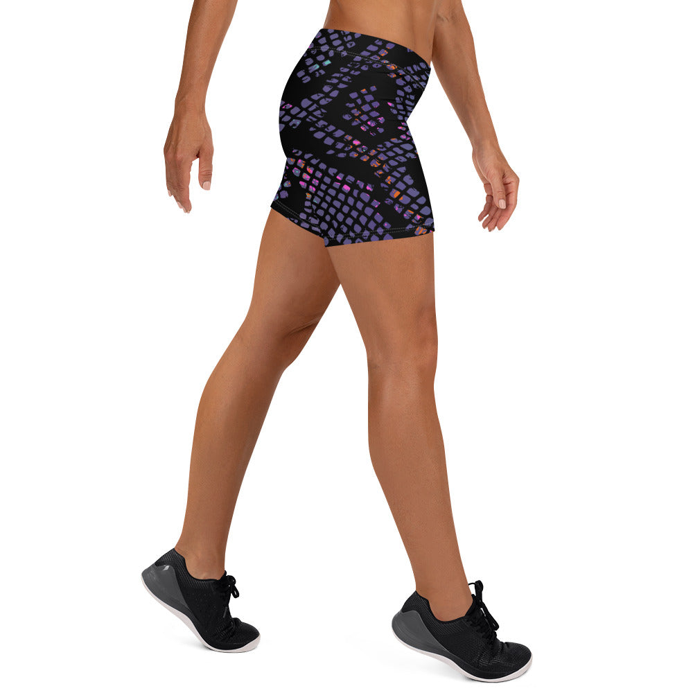 Legging Shorts Yoga & Fitness Snake Skin