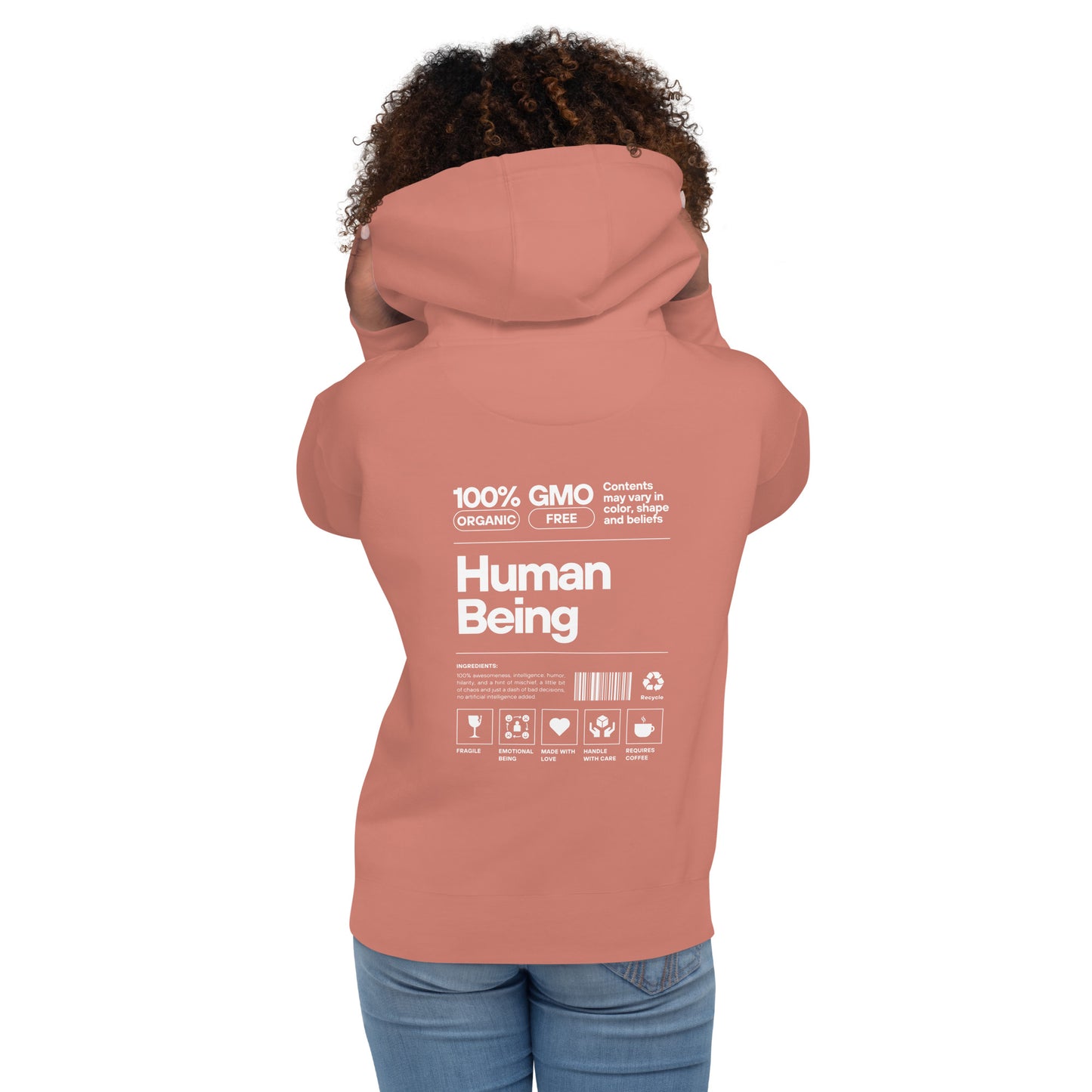 Premium Hoodie Human LABEL