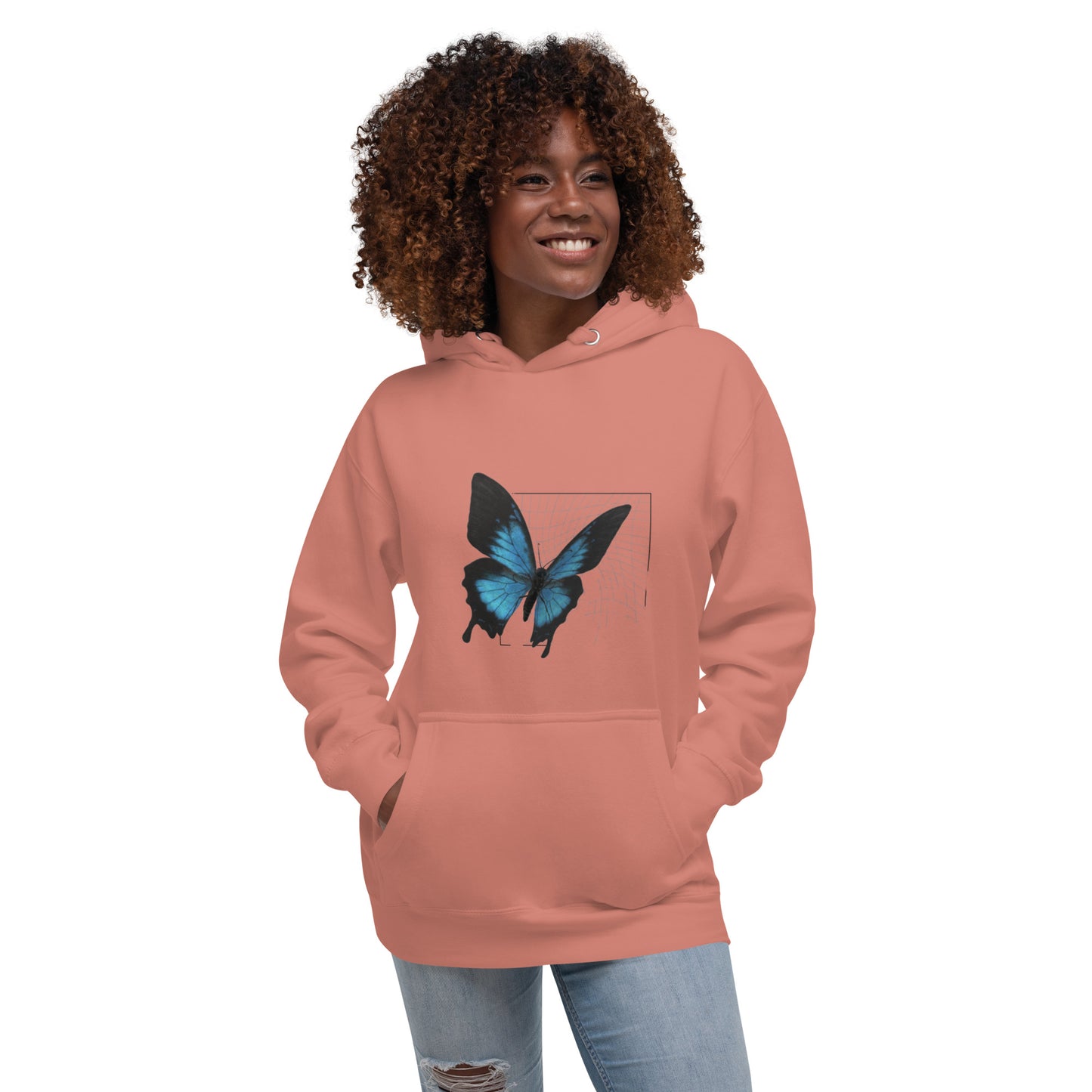 Premium Hoodie Butterfly