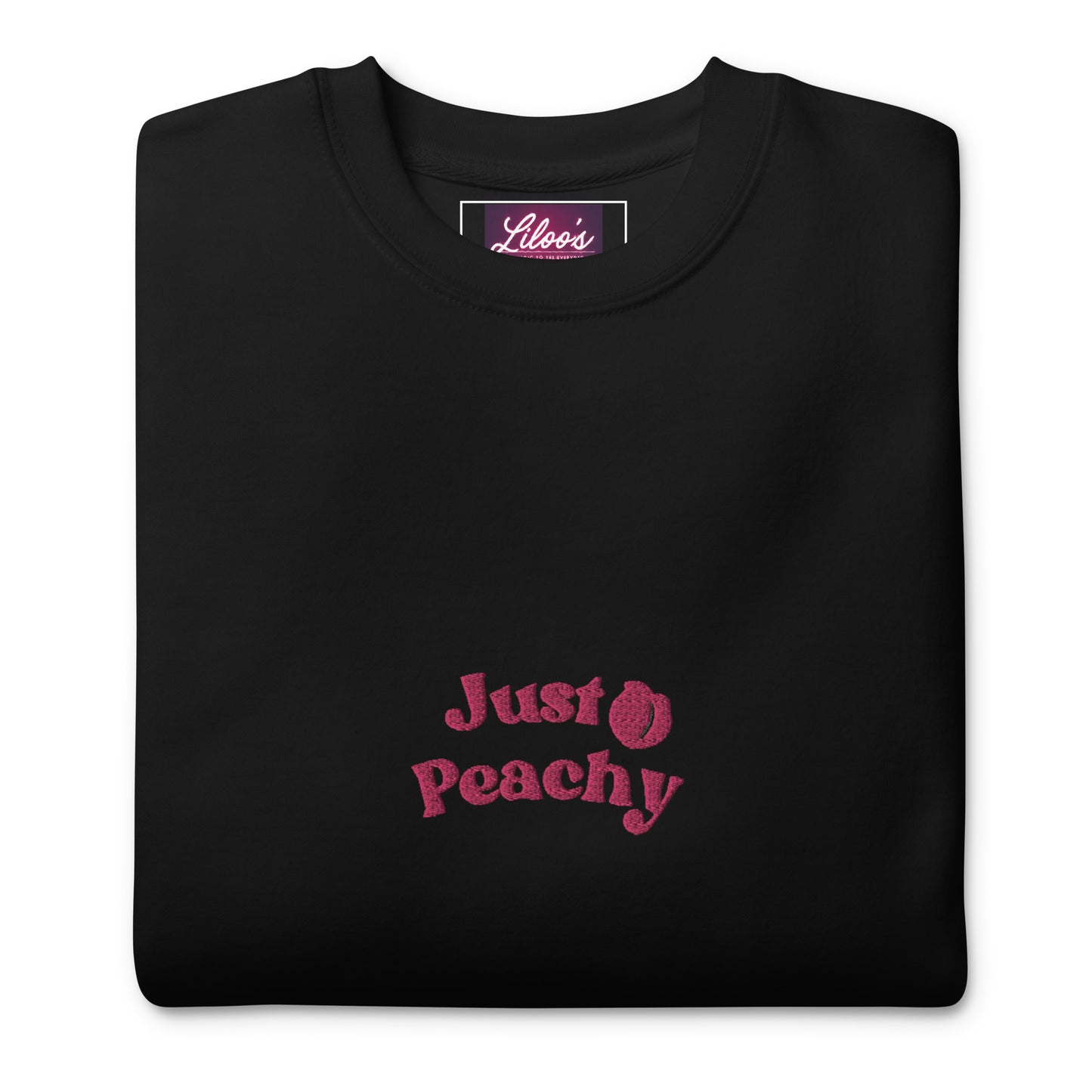 Premium Sweatshirt Just Peachy