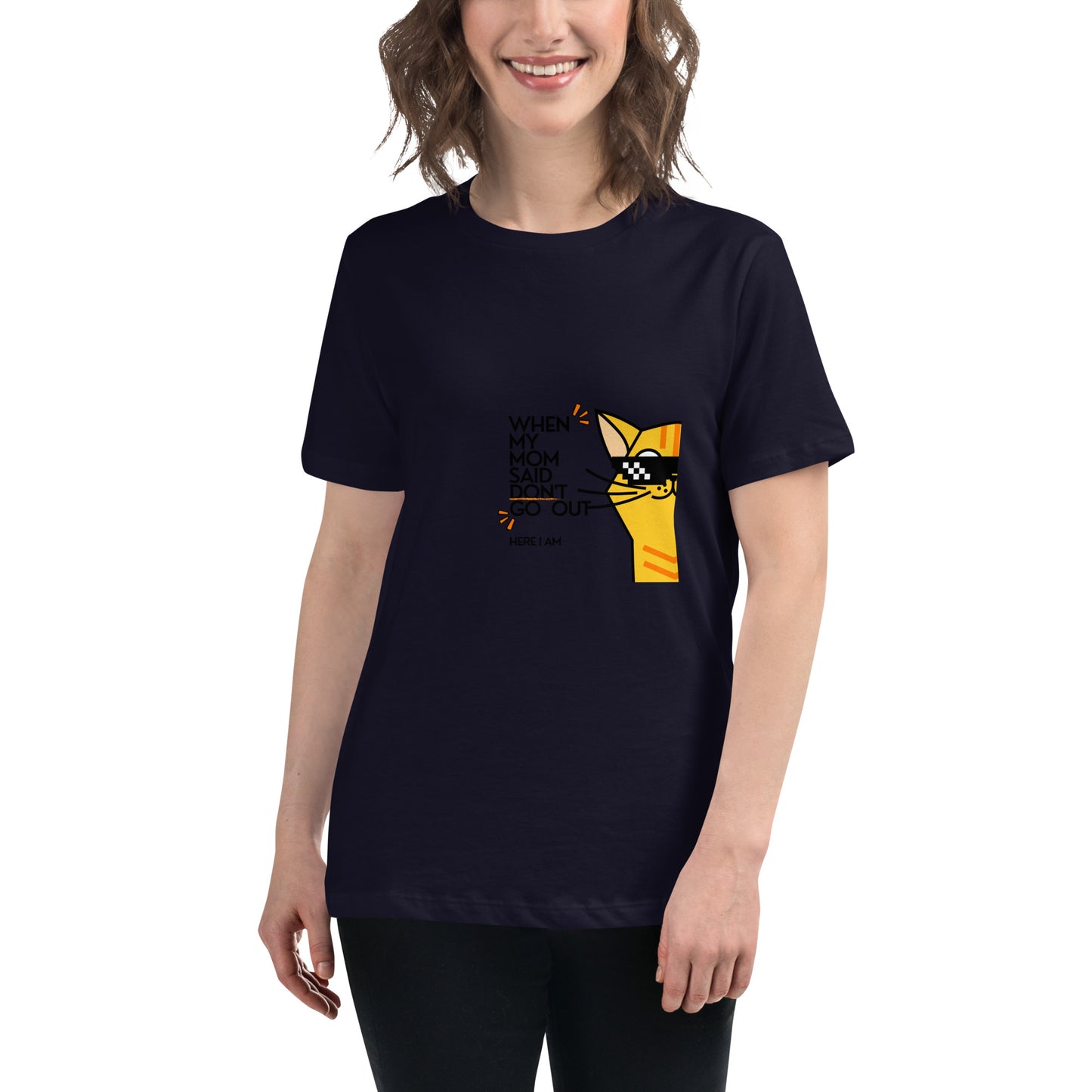 Comfy T-shirts Cool Cat