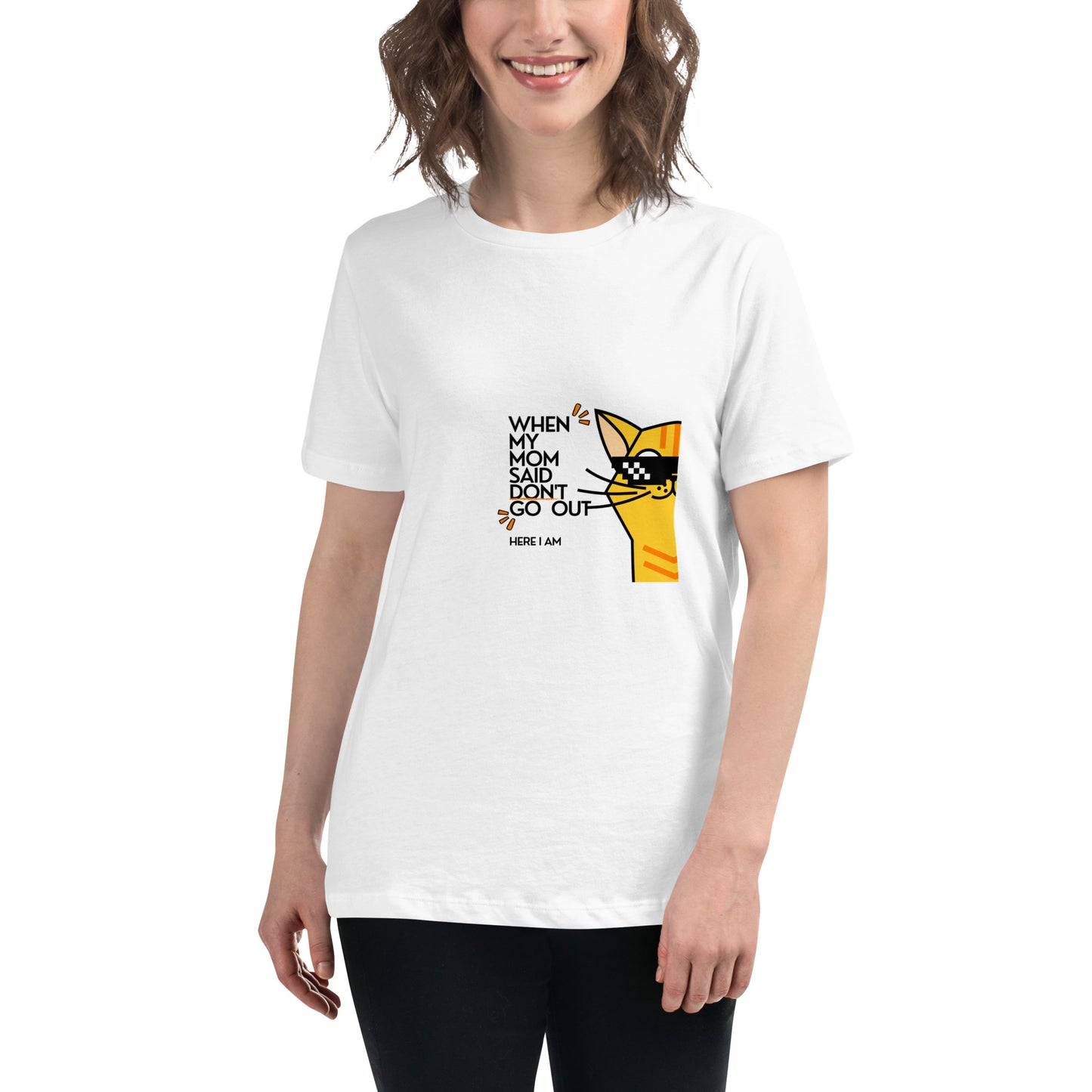 Comfy T-shirts Cool Cat