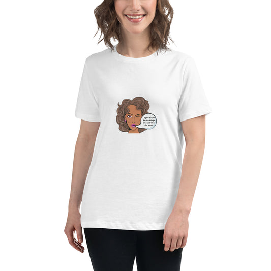 Gemittlech T-Shirten Talking Girl